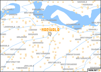 map of Mārīwāla