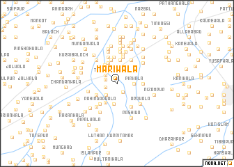 map of Mārīwāla