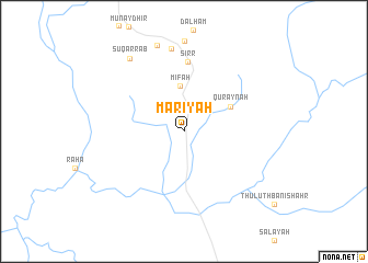 map of Ma‘rīyah