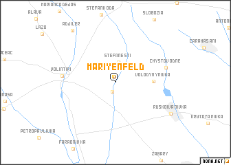 map of (( Mariyenfelʼd ))