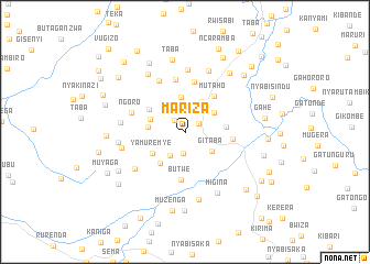 map of Mariza