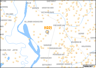 map of Māri