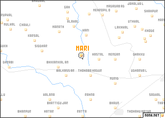 map of Māri