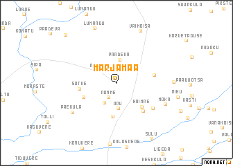 map of Märjamaa