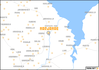 map of Marjamäe