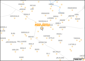 map of Märjandi