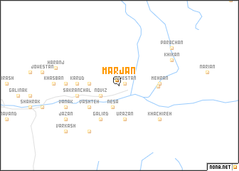 map of Marjān