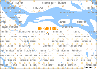 map of Marjatkol