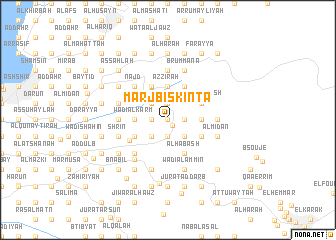 map of Marj Biskintā