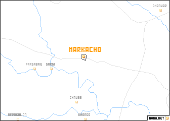 map of Markacho