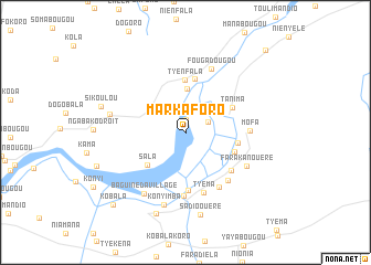 map of Markaforo