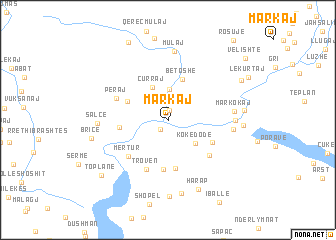 map of Markaj