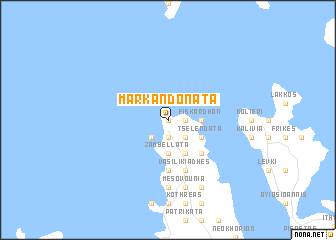 map of Markandonáta
