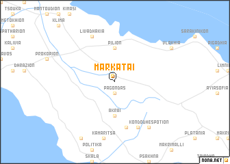 map of Markátai