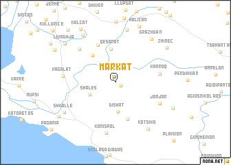 map of Markat