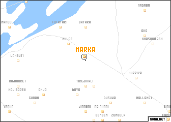 map of Marka