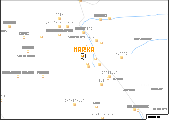 map of Mārkā