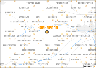 map of Markbronn