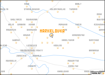 map of Markelovka