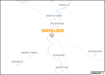 map of Markelovo