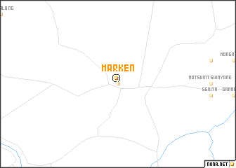 map of Marken