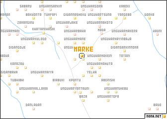 map of Marke