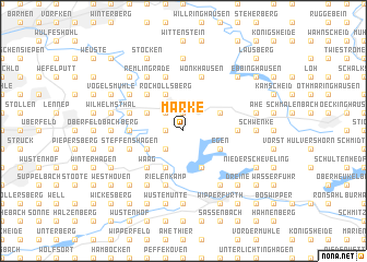 map of Marke