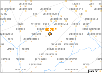 map of Marke