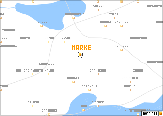 map of Marke