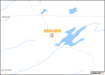 map of Markham