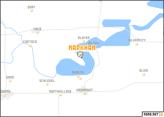 map of Markham