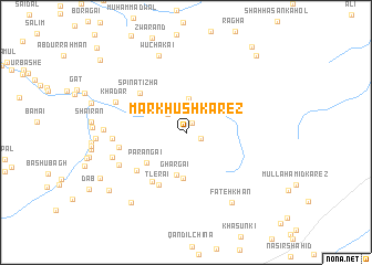 map of Markhush Kārez