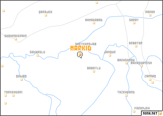 map of Markīd