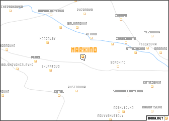 map of Markino