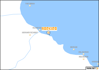 map of Markira