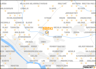 map of Marki