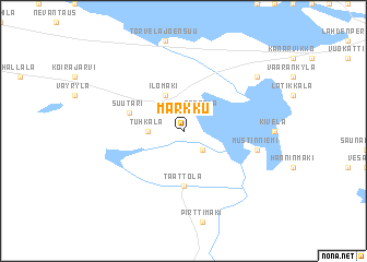 map of Markku