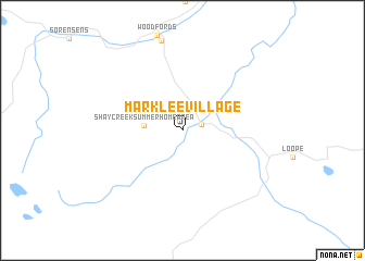 map of Marklee Village