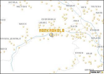 map of Mark Mahala
