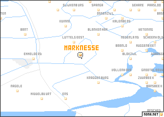 map of Marknesse