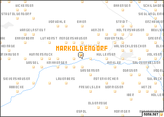 map of Markoldendorf