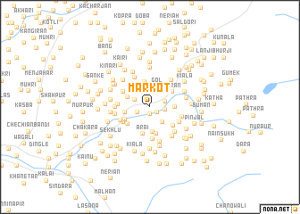 map of Markot