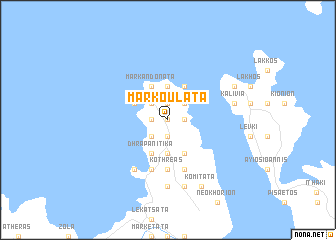 map of Markouláta