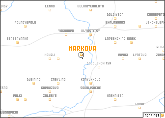 map of Markova