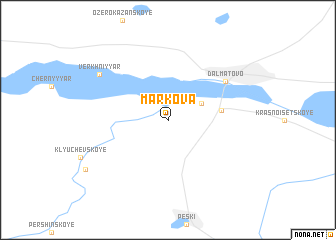 map of Markova