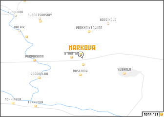 map of Markova