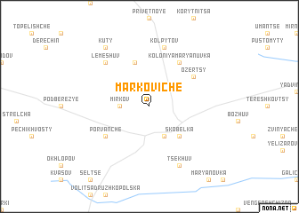 map of Markoviche