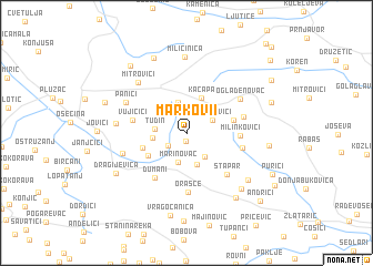 map of Markovi°i