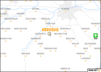 map of Markovo