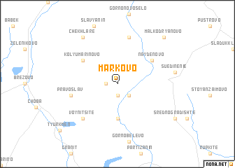 map of Markovo